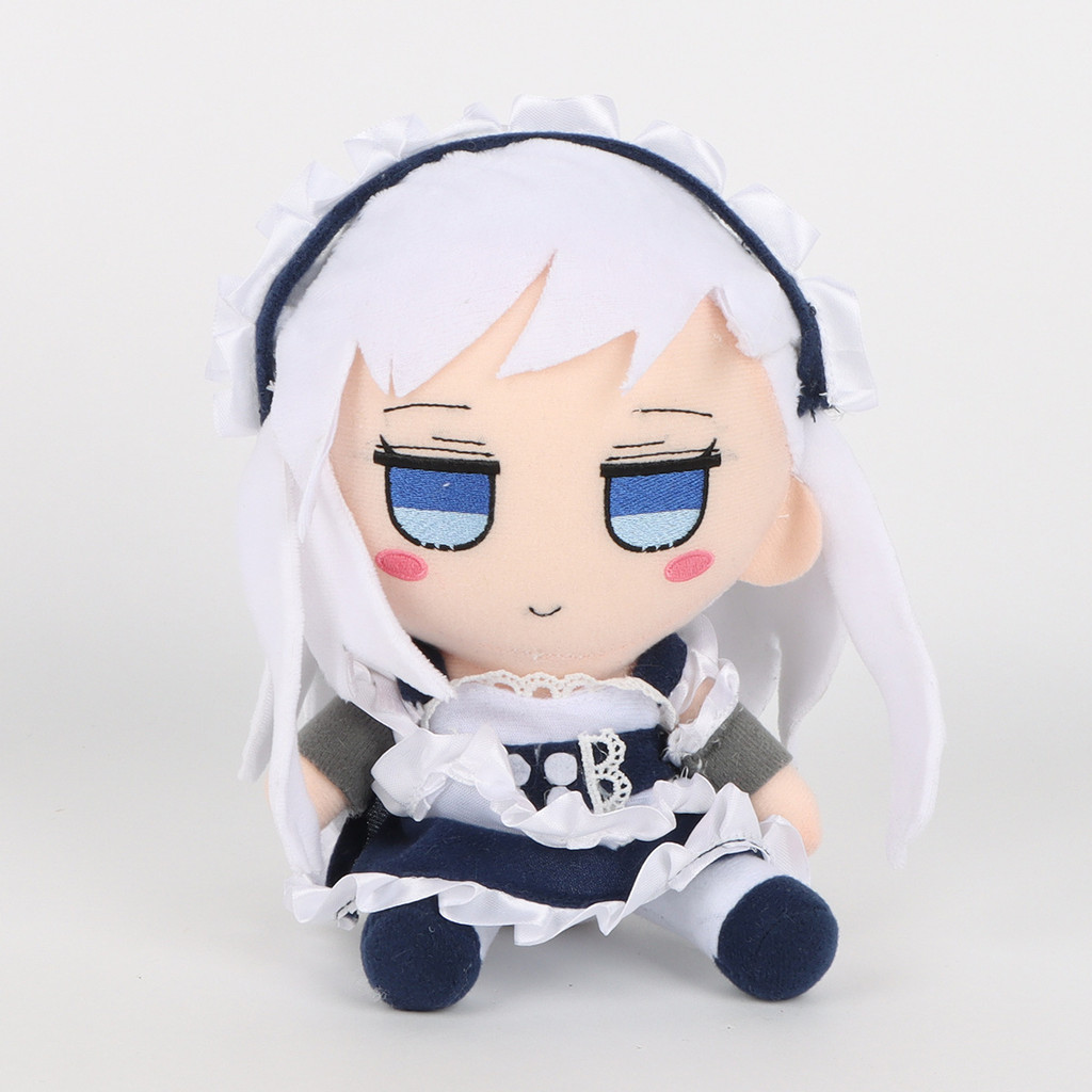20 ซม.Azur Lane Belfast Plush ของเล่นตุ๊กตาเกมตุ๊กตาตุ๊กตาของขวัญวันเกิดคริสต์มาสของขวัญตกแต่งบ้าน