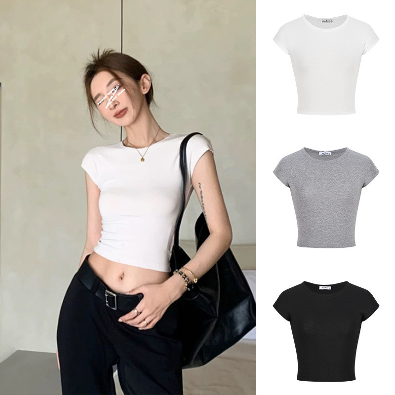 เสื้อยืดรอบคอกวี Moss Queen ไซส์เล็ก สลิมฟิต สำหรับทุกกิจกรรม