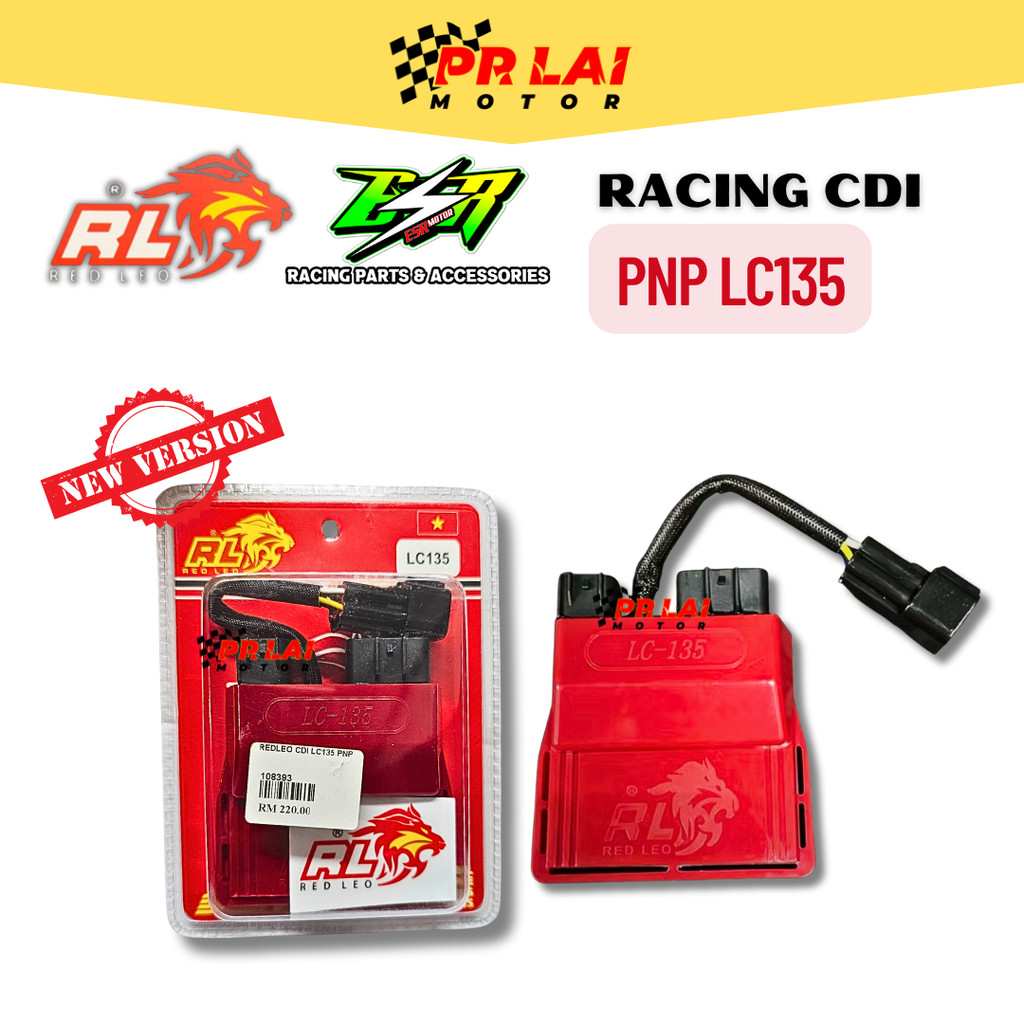 RED LEO SUPER RACING CDI PNP LC135 ESR MOTOR PR LAI MOTOR REDLEO