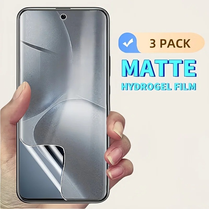 3PCS Matte Hydrogel ฟิล์มสําหรับ Oukitel WP36 WP35 WP200 P1 C60 C59 C58 C57s C57 C53 C1 Pro S Anti-G