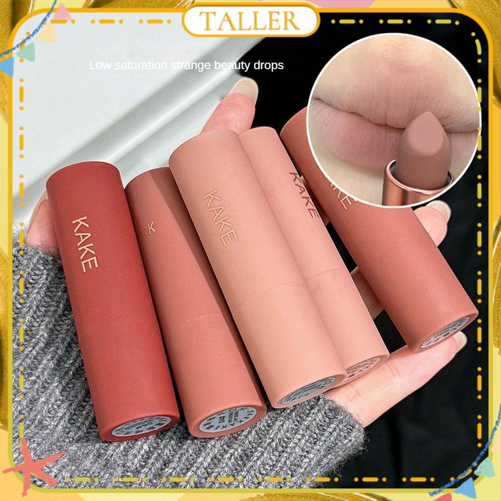 ✧พร้อมส่ง KAKE Whitening Lip Glaze ลิปกลอสเนื้อแมทท์บางเบาแบบไม่ติดถ้วย ลิปกลอสเนื้อแมทท์บางเบาไม่ซี