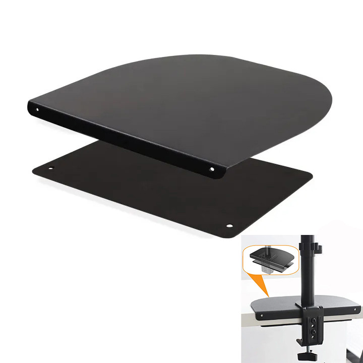 แผ่นรองกระจัง Monitor Arm Reinforcement Plate สำหรับติดตั้งขาตั้งจอคอมแบบหนีบกับโต๊ะ