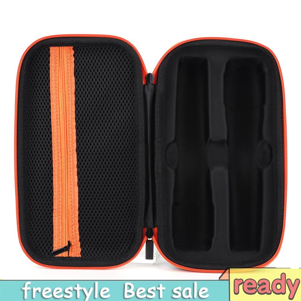 [freestyle01.th] แบตเตอรี่แบบชาร์จไฟได้เคสไมโครโฟนไร้สาย 2 ช่องมือถือไมโครโฟนคู่กระเป๋าเดินทาง EVA เปลือกแข็งเคสภายนอกสําหรับ JBL PartyBox ไมโครโฟนไร้สาย - รูปที่ 4