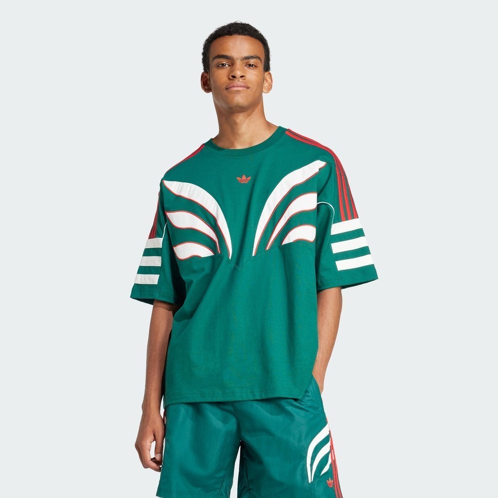 adidas Lifestyle Q3 Atlanta Tee Men Green JC9944