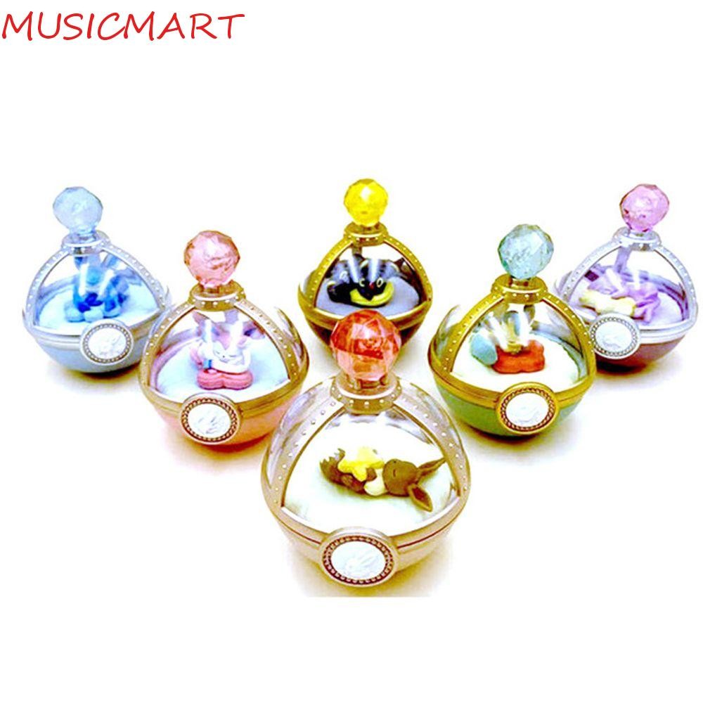 MUSICMART Eevee Family Decorative Gift Model Toy Doll Sleeping Pokemon
