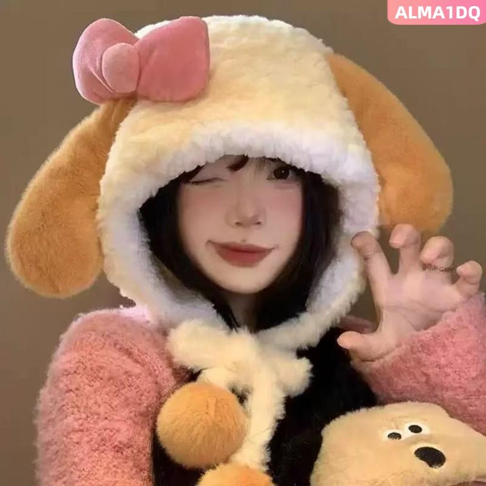 หมวกฤดูหนาวพร้อมหูปิดลมและหูฟัง, หมวกหนานุ่มสำหรับสวมใส่กลางแจ้ง