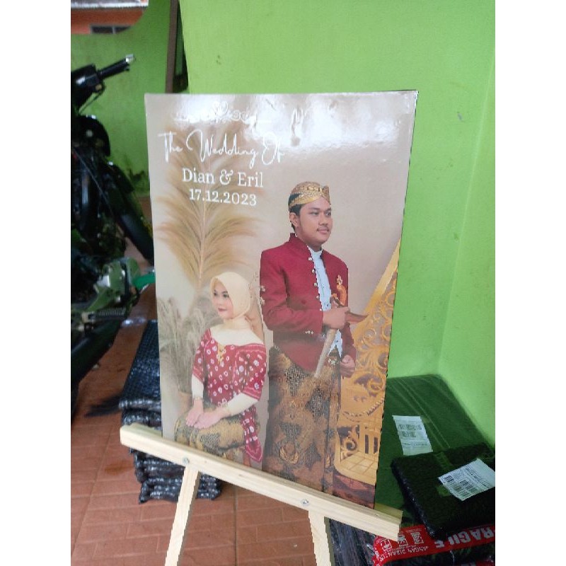 พิมพ์รูปถ่าย 60X40 ALREADY พร้อมกระดาน MDF MADIA FRAME