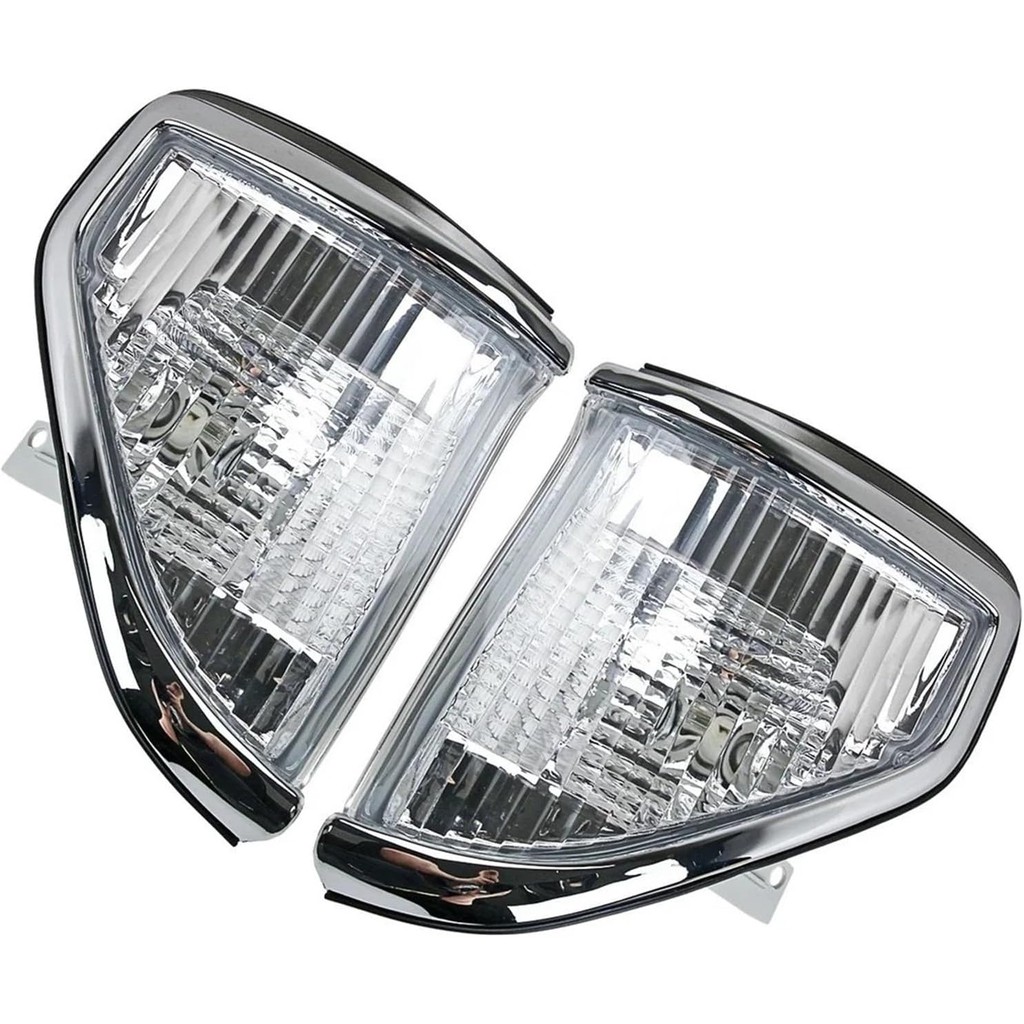 2 ชิ้นรถคริสตัลด้านหน้ามุมไฟเลี้ยวไฟสัญญาณใช้งานร่วมกับ Toyota Land Cruiser Prado Fj70 Fj75 LJ78 LJ7