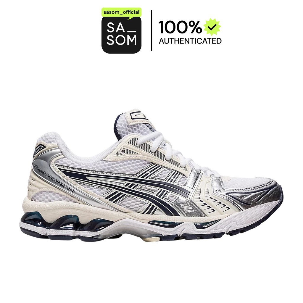 Asics Gel-Kayano 14 White Midnight (Women's) | ของแท้ ตรวจสอบโดย SASOM