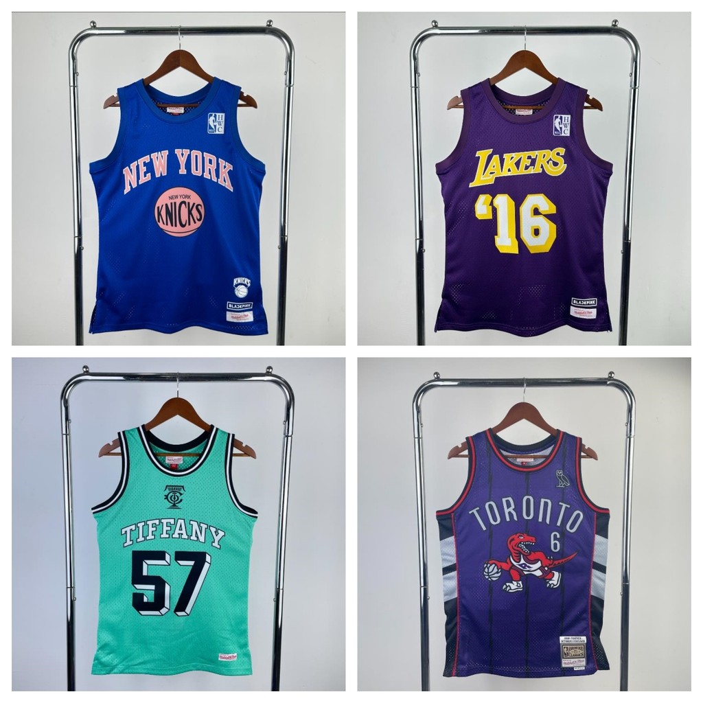 [กดร้อน]เสื้อบาสเก็ตบอล Retro Edition Iverson Lakers Durant Allen Bird Iverson
