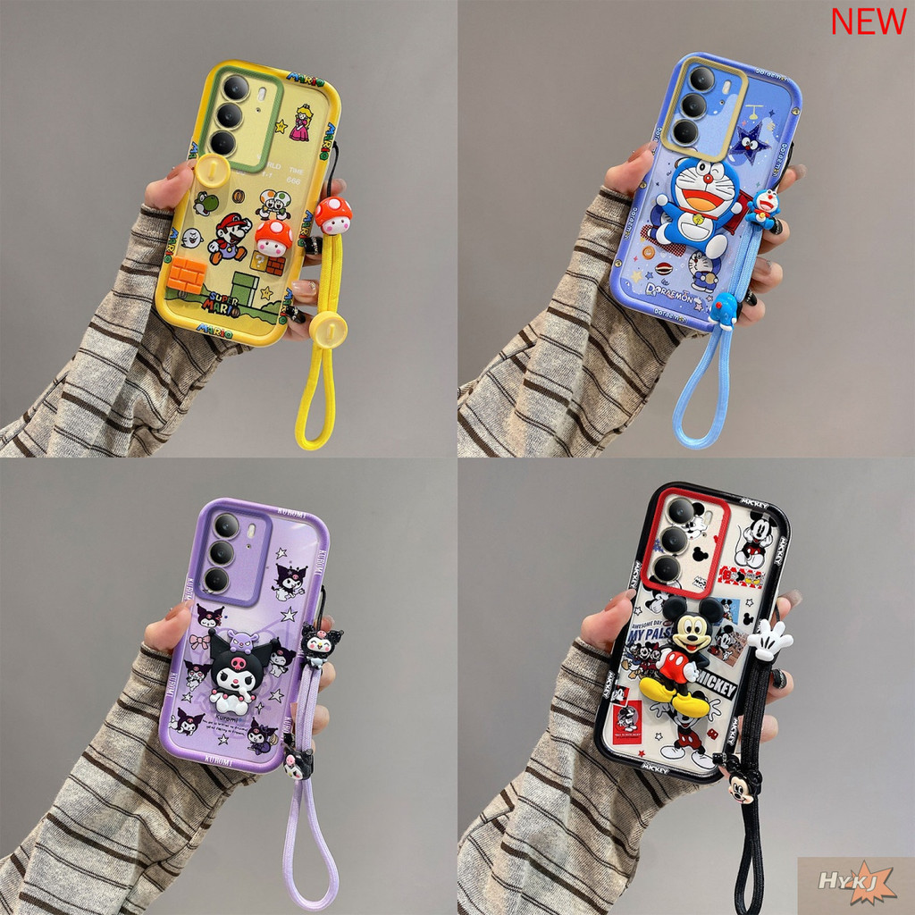 เคส REALME C71 REALME C75 น่ารัก Anti fall อะนิเมะการ์ตูน TPU เคสโทรศัพท์ซิลิโคนอ่อนนุ่มYXML