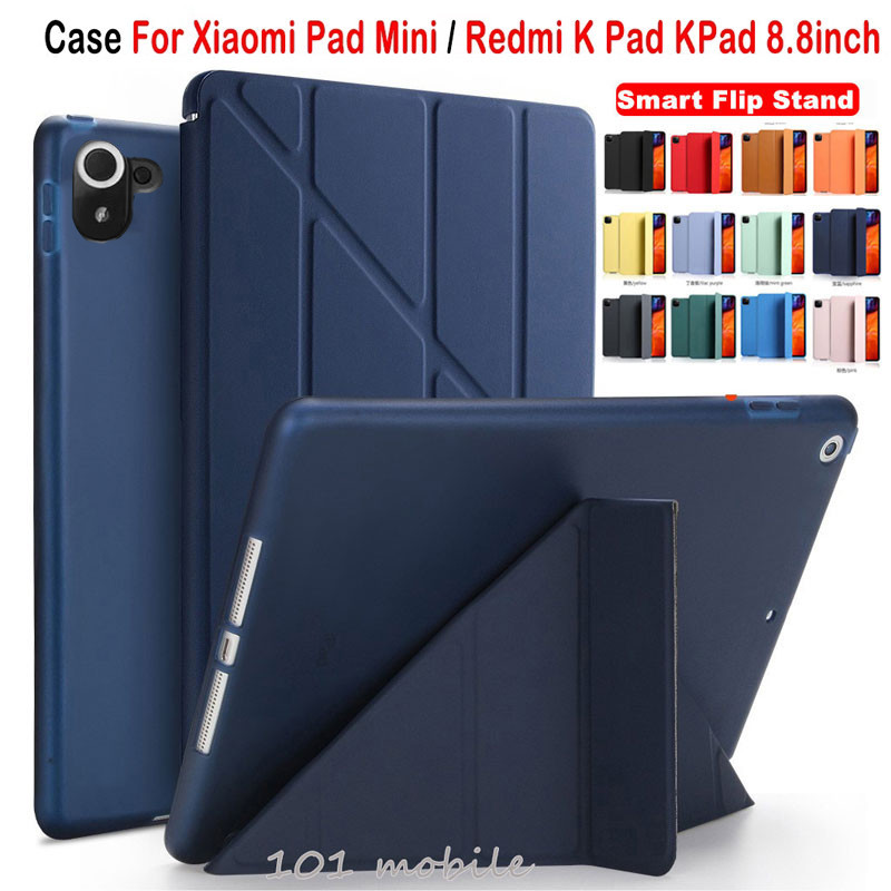 เคสฝาพับ สำหรับ Redmi Pad 2 11 2025 Redmi Pad SE 11 8.7 Redmi Pad mini 8.8 Redmi KPad k pad 8.8 มีช่องใส่ปากกา เคสหนัง