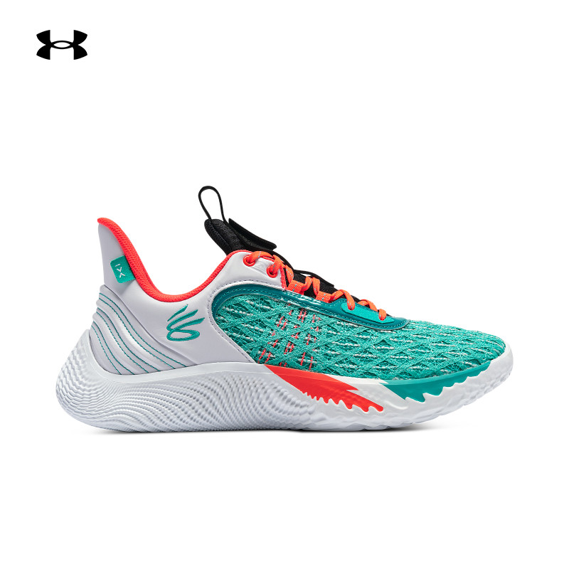 Under Armour Official UA Curry Curry 9 นักเรียนชั้นประถมศึกษาชายหญิงคู่กีฬารองเท้าบาสเก็ตบอล3026091