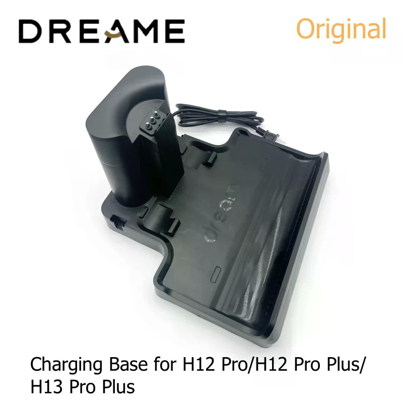 Dreame Original แท่นชาร์จฐานชาร์จสําหรับ H12 Pro / H12 Pro Plus / H13 Pro Plus อะไหล่เครื่องดูดฝุ่นแ