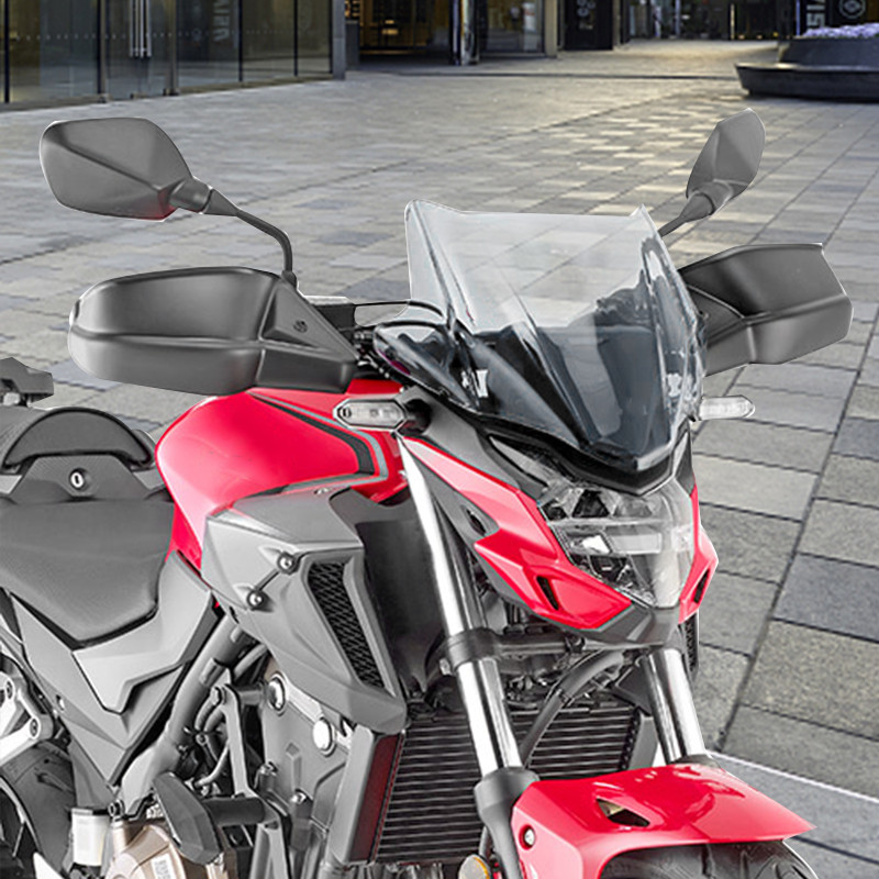 เหมาะสําหรับ Honda CB400F CB500F กระจกนําเข้ากระจกด้านหน้า GV สไตล์กระจกรถจักรยานยนต์