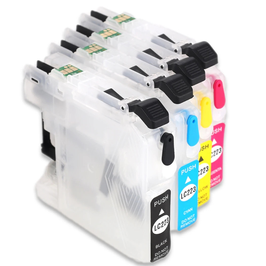 สําหรับ Brother LC221 LC223 ตลับหมึกรีฟิลสําหรับ Brother DCP-J562DW/MFC-J480DW/MFC-J680DW/MFC-J880DW