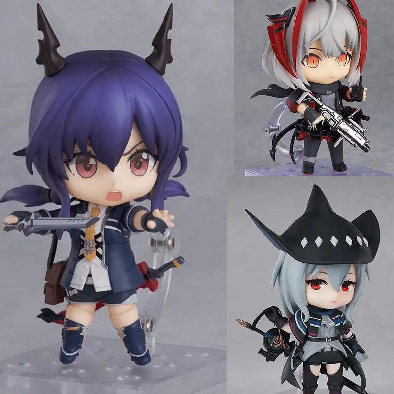 10 ซม.อะนิเมะเกม Arknights Chen ตัวอักษร 1422 # PVC Action Figure ของเล่นรุ่น Arknights Skadi 1895 #