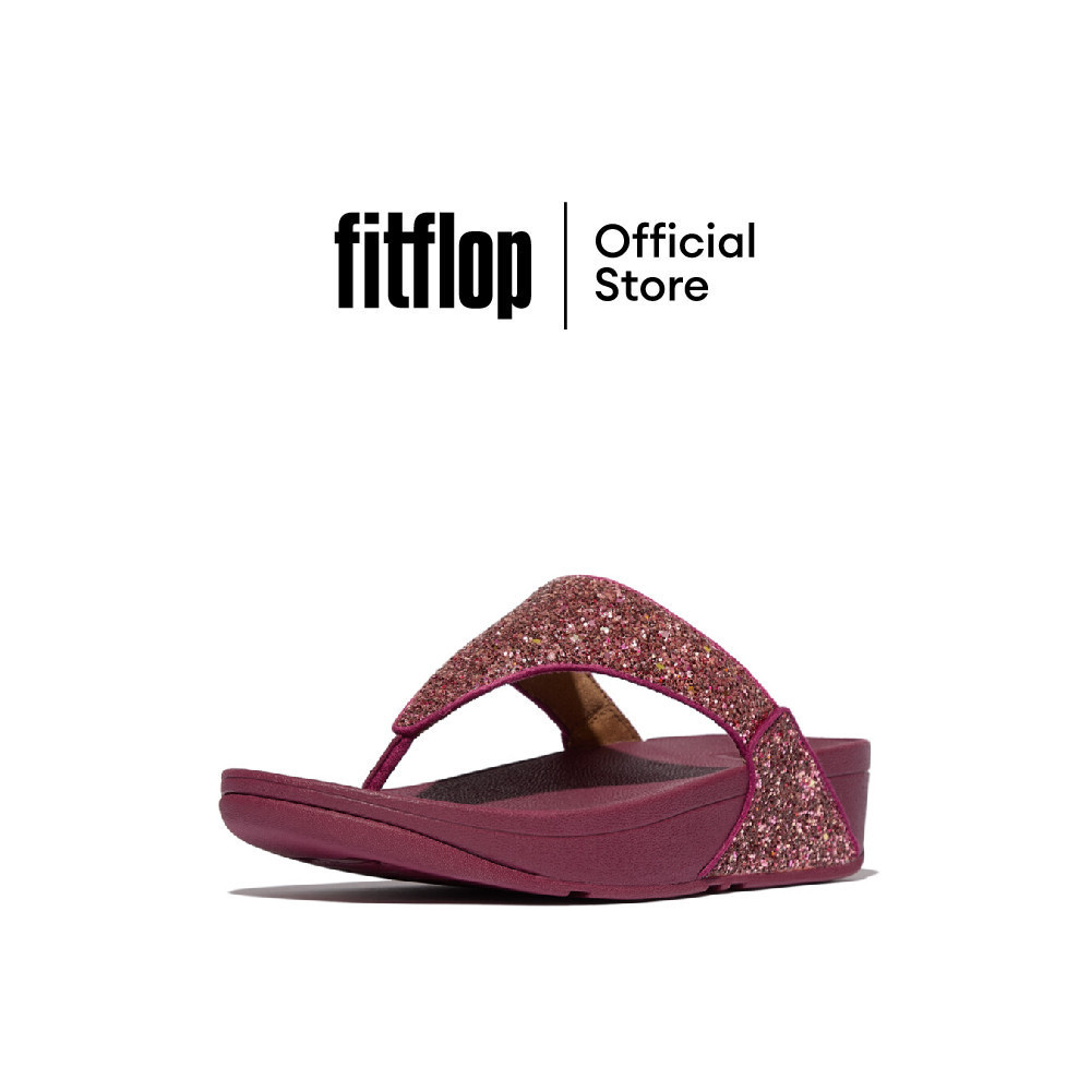 FITFLOP LULU MULTI-TONAL GLITTER T/P รองเท้าแตะแบบหูหนีบผู้หญิง รุ่น JE6-C93 สี RED