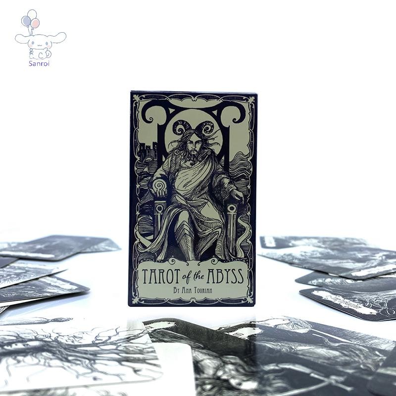 [San] Tarot Of The Abyss Tarot Prophecy Divination Deck Family Party Board Game Card Beginners Tarot