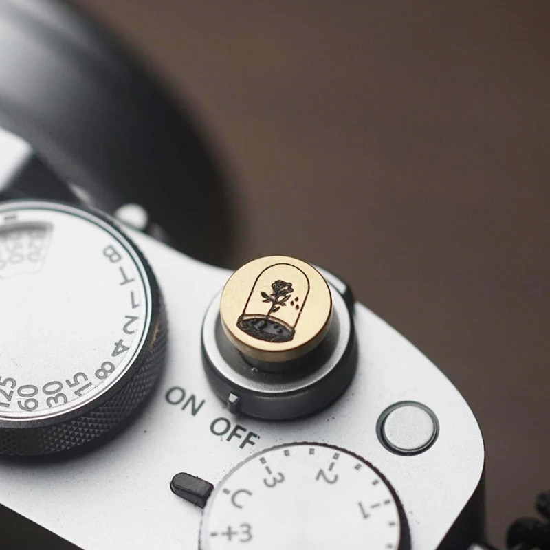 กล้องปุ่มลั่นนุ่มปุ่มชัตเตอร์สําหรับ Sony A7C2 Nikon Lumix S9 Fuji X100V XT50 Canon Leica โลหะอุปกรณ