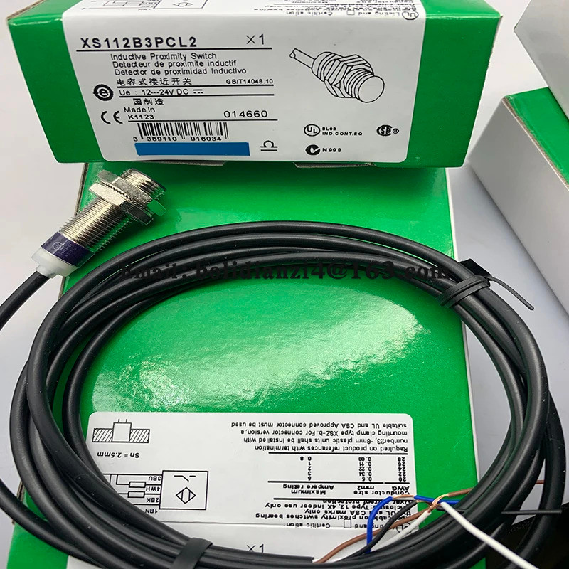 เซ็นเซอร์ใหม่สําหรับ Proximity Switch XS112B3PCL2 XS112B4NAL2 XS112B4NBL2 XS618B1NAM12 XS618B1PAM12 