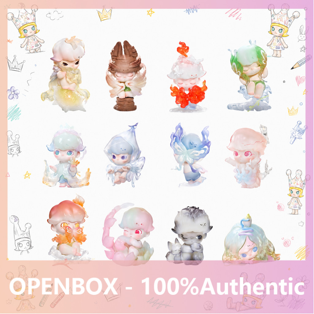 POPMART DIMOO Natural Shape Series Mystery Box ของขวัญของแท้