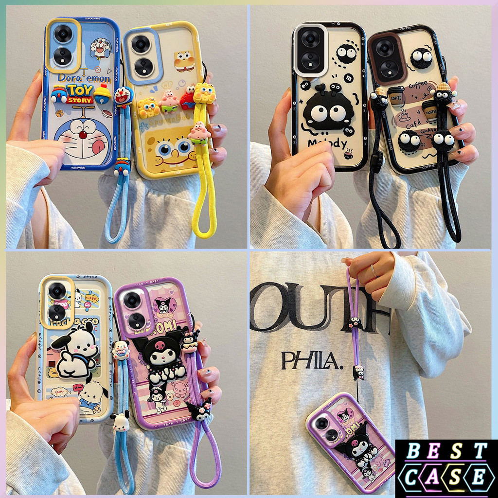 เคส OPPO Reno 8T 5G เคสเข้ากันได้กับการ์ตูนสุดเท่สามมิติรูปตุ๊กตาน่ารักเคส แบบนุ่ม TY-TYGZ