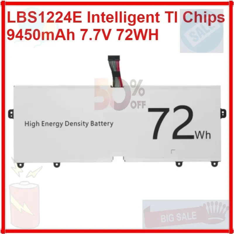 9450mAh LBS1224E LBR1223E 7.7V 72Wh แบตเตอรี่แล็ปท็อปสําหรับ LG กรัม 2018 13Z980 14Z980 15Z980 13Z98
