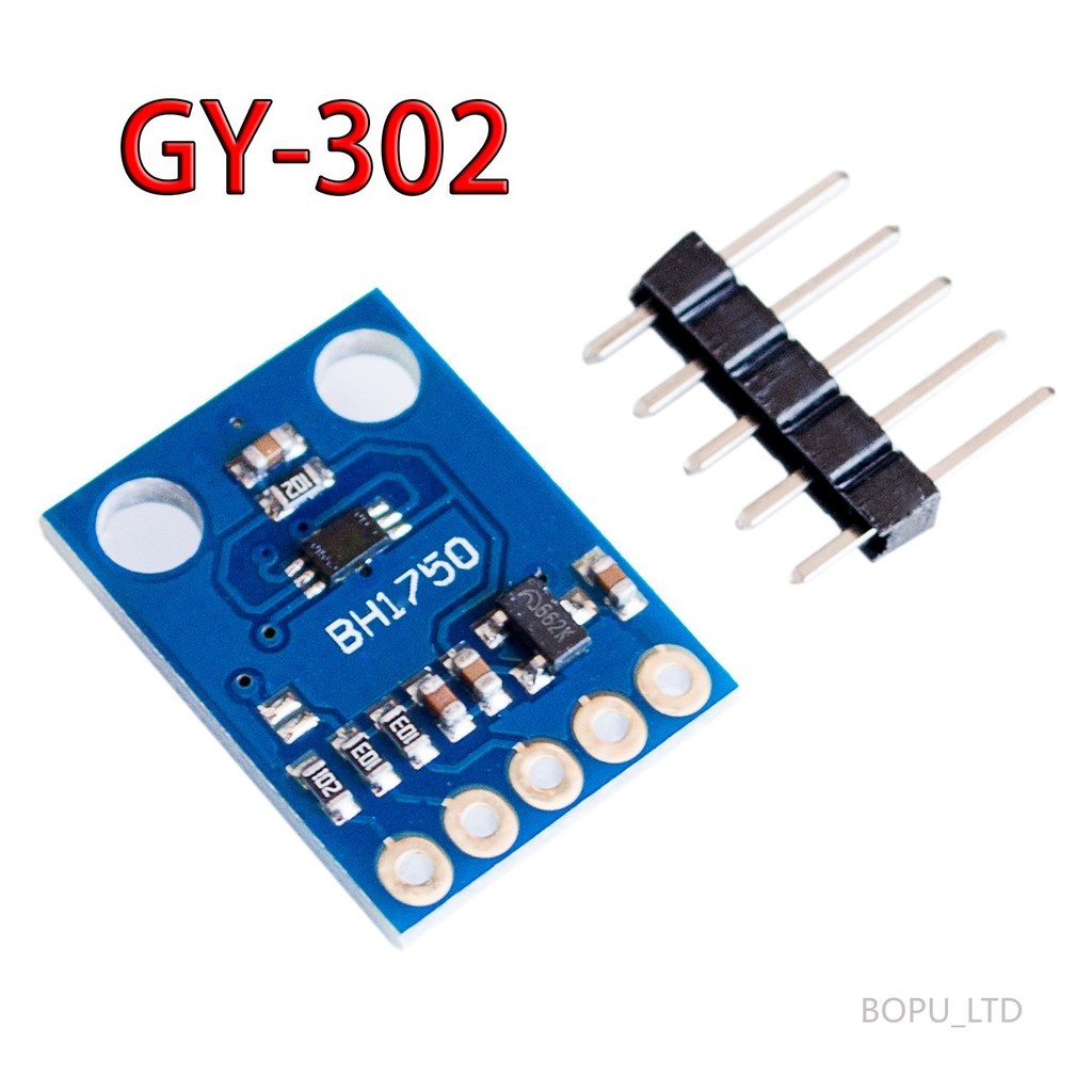 1/5pcs GY-302 BH1750 BH1750FVI เซ็นเซอร์ส่องสว่างความเข้มแสงแบบดิจิตอล BH1750FVI ของโมดูลสําหรับ ard