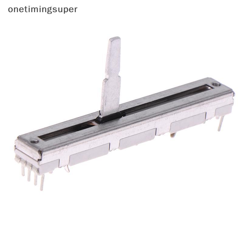 Onetimingsuper 60 มม.สไลด์ Potentiometer DJM 350 400 600 700 800 DJ Mixer Push Fader เปลี่ยน OTP