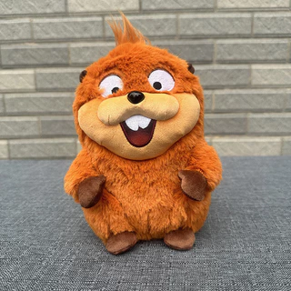 Hoppers King George Mabel Beaver ก้อนของเล่นตุ๊กตาตุ๊กตาสัตว์ภาพยนตร์ตัวอักษรตุ๊กตาเด็กของขวัญ
