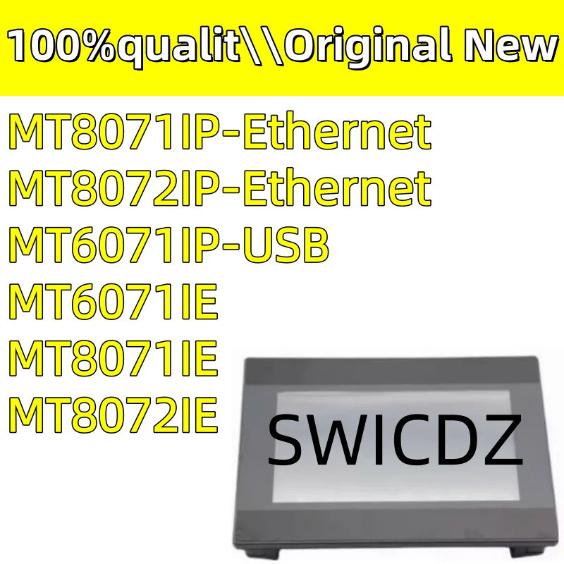 100% ใหม่เดิม MT6071iP MT6071IE MT8071iP MT8072iP MT8071iE หน้าจอสัมผัส 7 นิ้ว USB