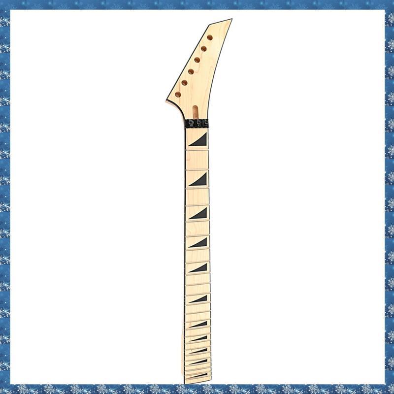 (PGM)24 Frets กีตาร์คอ Maple Fingerboard พร้อม String Lock หัวขวาสําหรับ 6-String กีตาร์ไฟฟ้าคอเปลี่