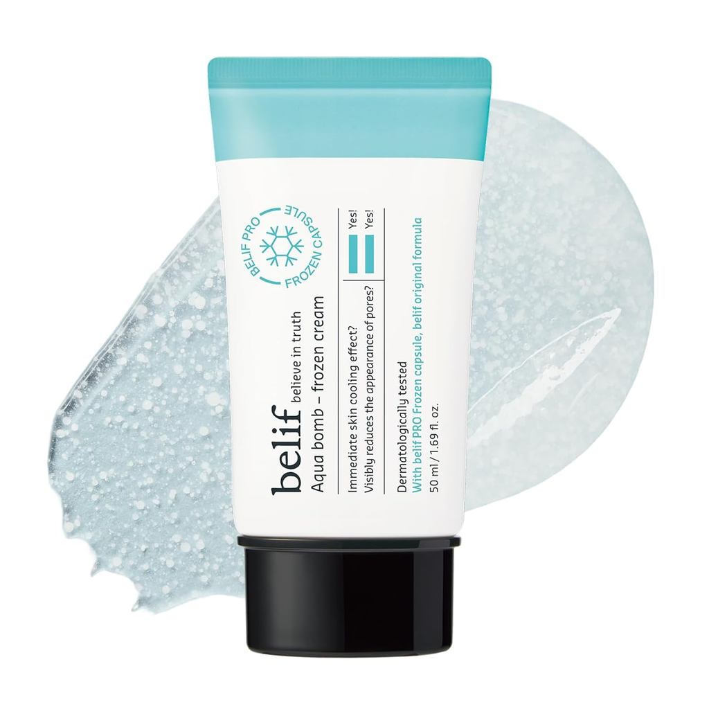 BelifAquaBombFrozenGel-CoolingReliefwithPanthenol&Niacinamide-Dailyhing&HydratingMoisturizer,น้ําหนั