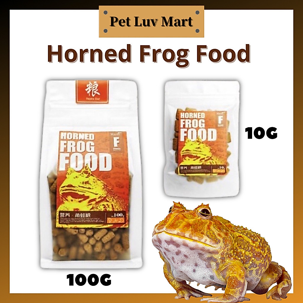 PETLUV Macfn Pacman Horned Frog Food Diet Makanan Katak 角 .