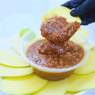 ใหม่! กะปิโหว่กุ้งสูตรเข้มข้นผสมเนื้อกุ้งขนาด 500 กรัม