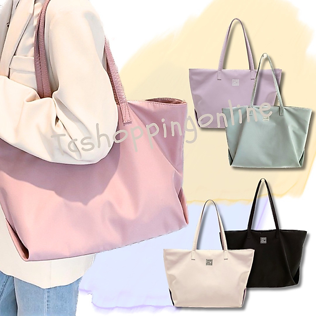 MONOBLACK กระเป๋าสะพายข้างผู้หญิง กระเป๋าสะพายไหล่ ผ้าไนล่อน รุ่น Mood  (ส่งจากไทย1-2วัน)