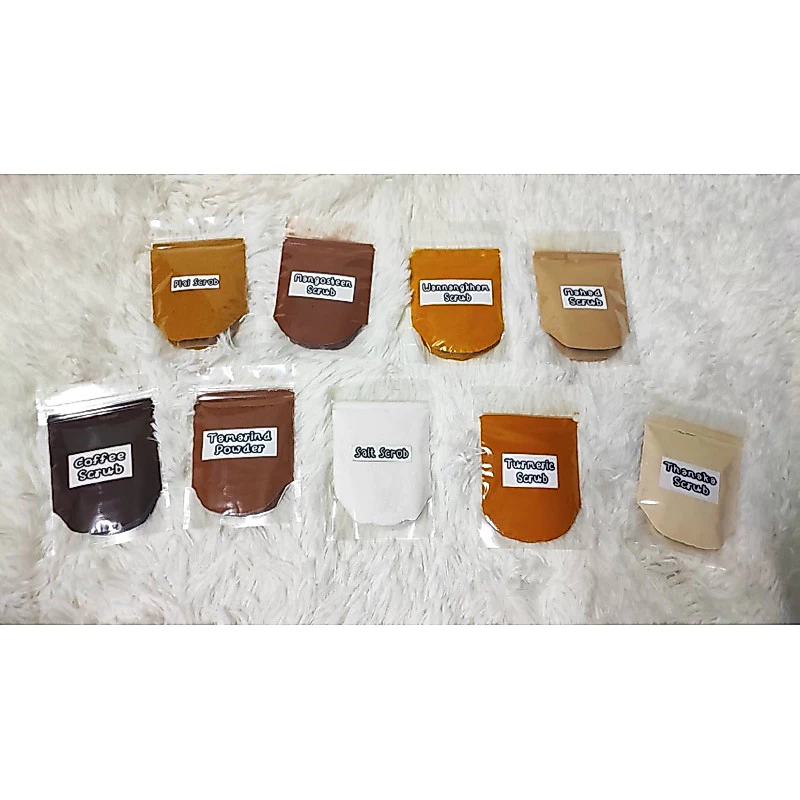 สครับมินิขนาด 30กรัม (10 ฟรี 1 คละผงได้)