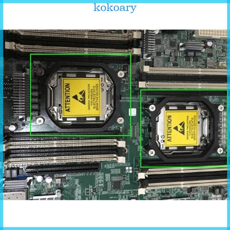 KOK รอบ LGA2011 ฐานสําหรับ X79 เมนบอร์ด CPU หม้อน้ําซ็อกเก็ตคงที่พร้อมสกรูสําหรับคอมพิวเตอร์ CPU ผู้