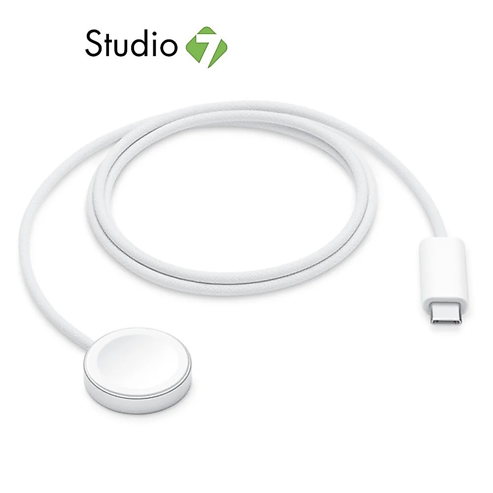 Apple Watch Magnetic Woven Fast Charger to USB-C Cable (1 m) by Studio 7