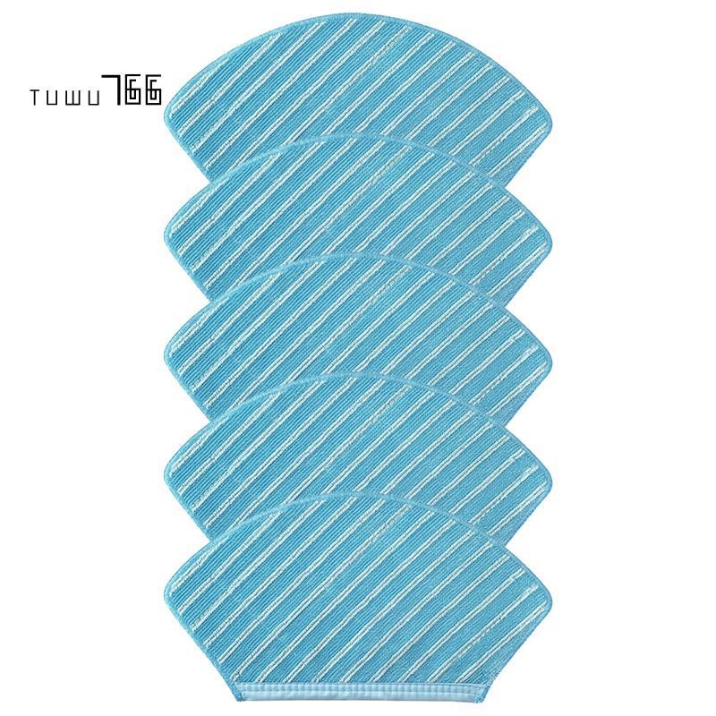 [tuwu766]5 ชิ้นสําหรับ M7 I10 อุปกรณ์เครื่องใช้ในบ้านอัจฉริยะ Mop Rag Kit เครื่องดูดฝุ่นหุ่นยนต์