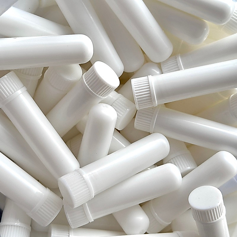 (พร้อมส่ง) ยาดมหลอดยาวพร้อมไส้กลิ่นpeppermint สำหรับนำไปติดฉลากเอง