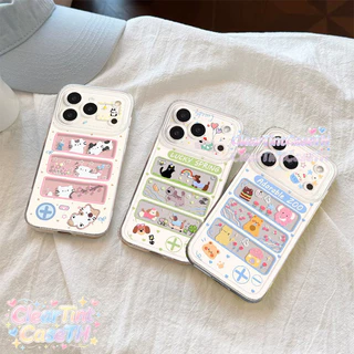 ดีไซน์สัตว์การ์ตูนน่ารัก เหมาะสำหรับ Vivo Y28 Y100 Y29 Y39 Y03 V40 V50 V60 Y18 Y36 Y28 Y19S Y21D Y17 Y20 Y21 Y35 Y16 Y27