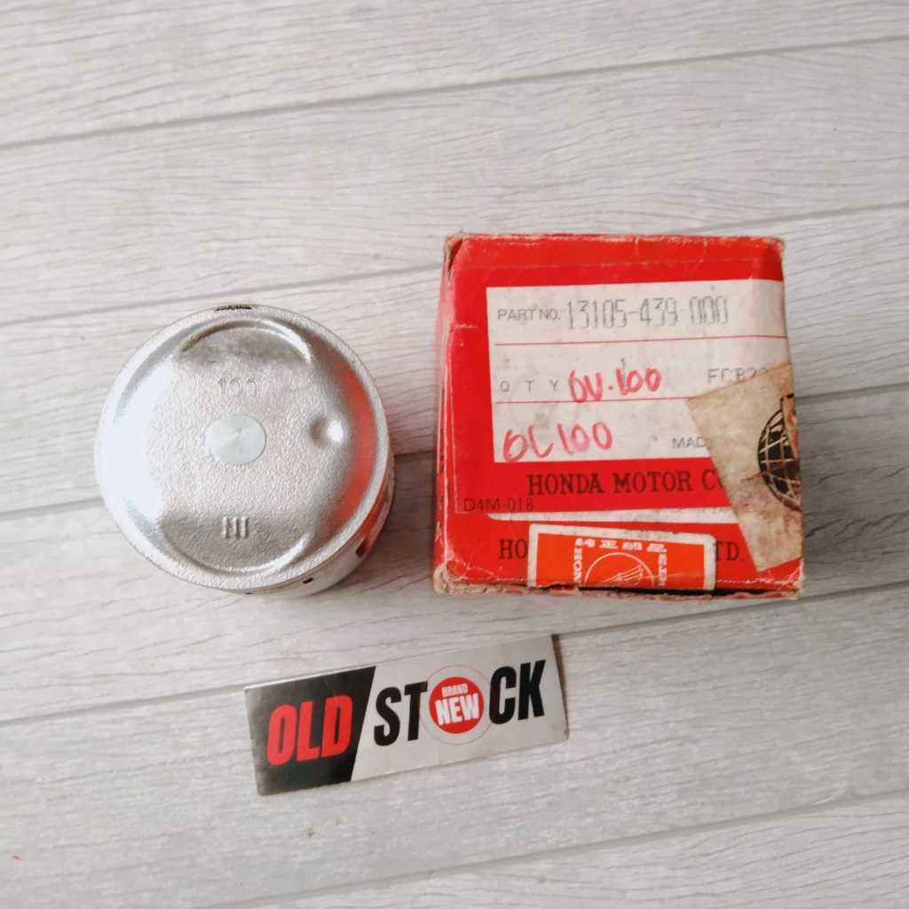 PISTON SEHER SET GL 100 OS OVER SIZE 0.25 0.50 0.75 1.00
