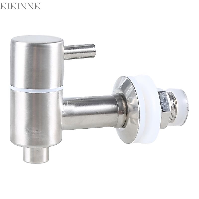 Kikin เครื่องดื่มก๊อกน้ําสแตนเลส Spirgot วาล์ว-เปลี่ยนแตะสําหรับโถแก้วไวน์เบียร์บาร์เรลเครื่องดื่ม Dispen