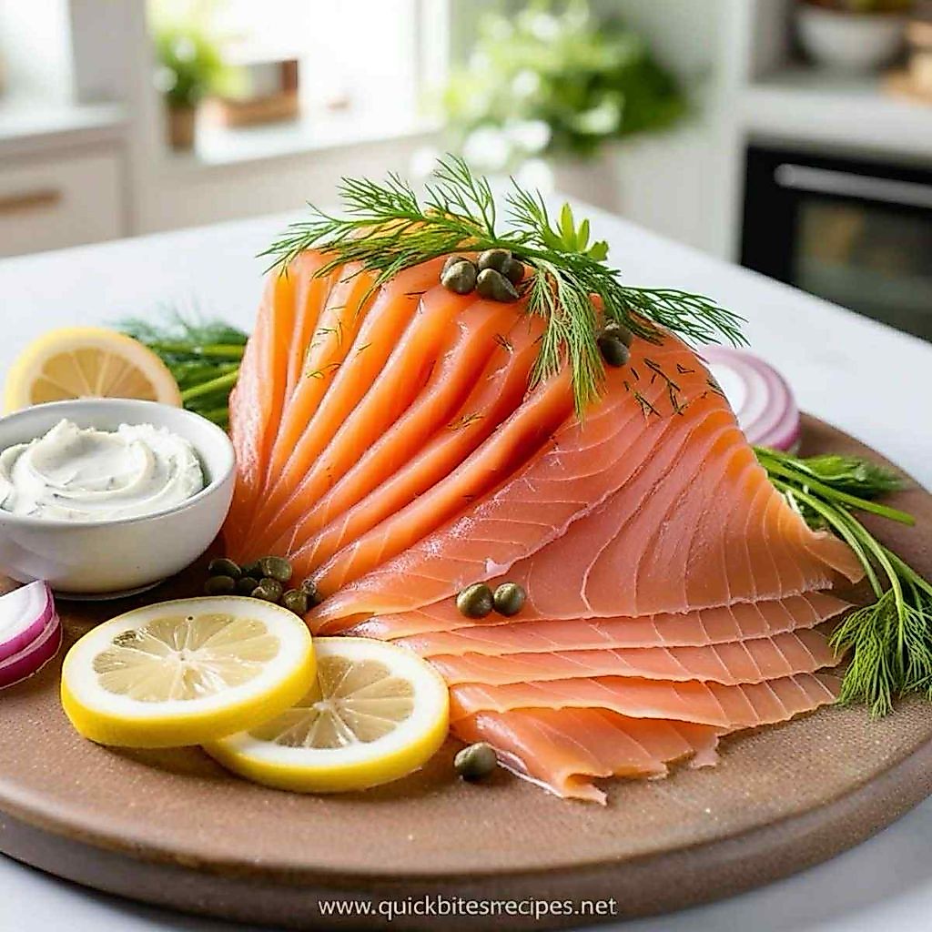 Smoked Salmon PREMIUM (Cold Smoked) Pack 100g - แซลม่อนรมควันพรีเมี่ยมไม่เคยผ่านการแช่แข็งนำเข้าจากน