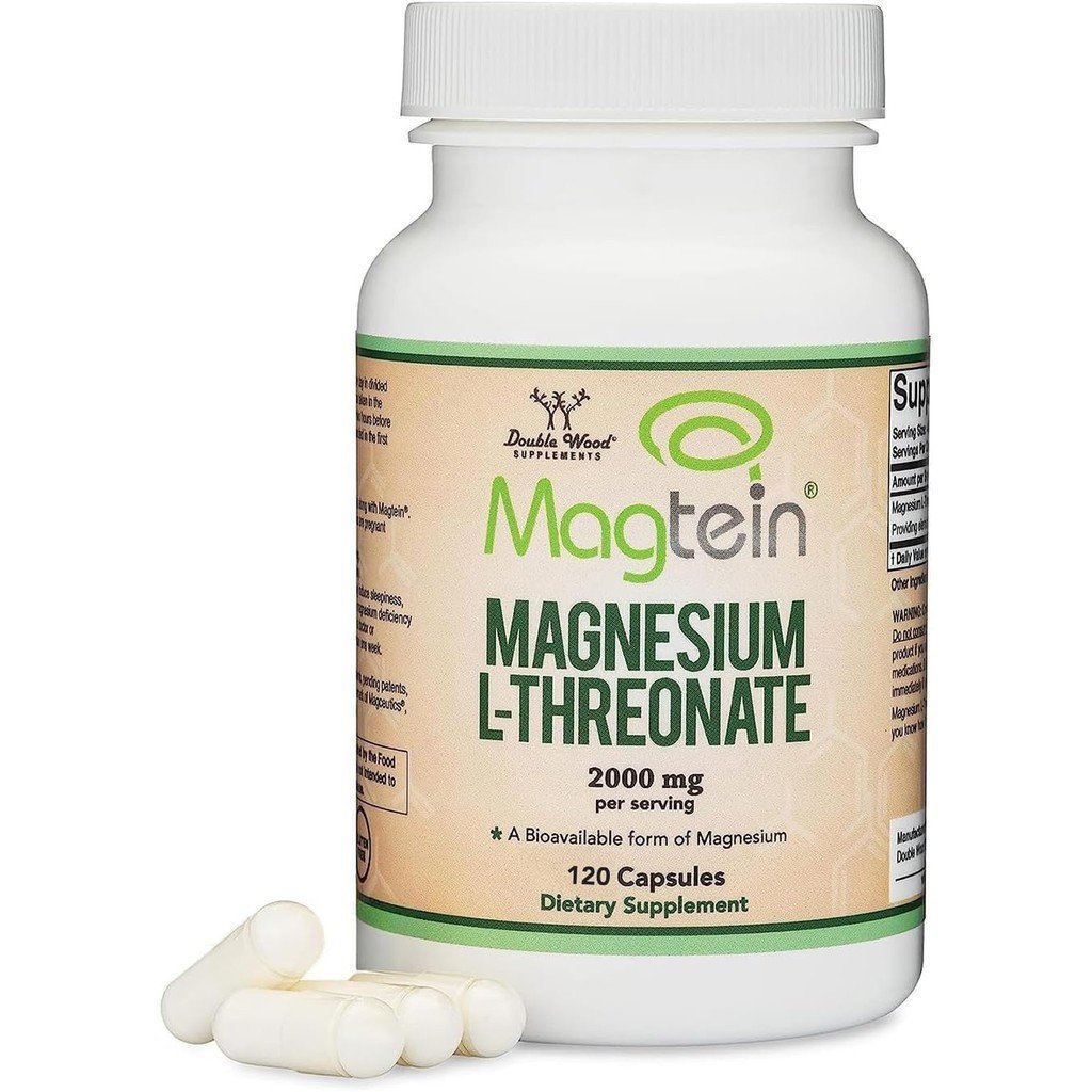 Magnesium L Threonate, Magtein, Sleep and Cognitive Support – High Absorption – Most Biomium รป บ บ 