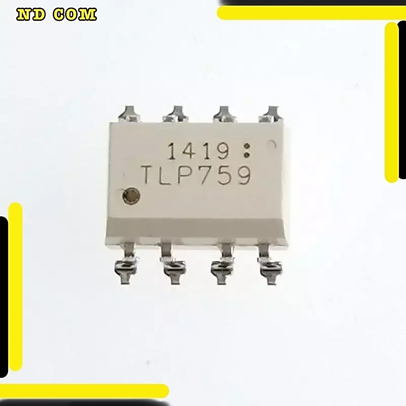 สุดคุ้ม! Optocoupler แบบอินไลน์ TLP759 DIP8 SMD  TLP759 SOP-8  opto-isolator ซัพพลาย optocoupler  ส่งทุกวัน