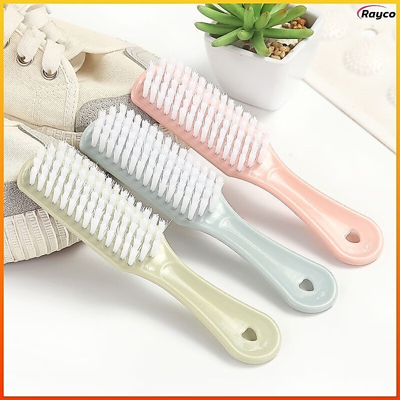 Rayco แปรงทำความสะอาด แปรงขัดรองเท้า แปรงพลาสติกหลายประโยชน์ พร้อมแฮนด์จับพลาสติก พร้อมส่ง