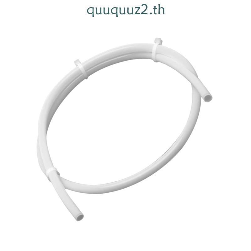 Quu 3D เครื่องพิมพ์ PTFE Tube Replacement 0 65 M สีขาว Feed Guide Tube สําหรับ U1 1 75 มม.เครื่องพิม